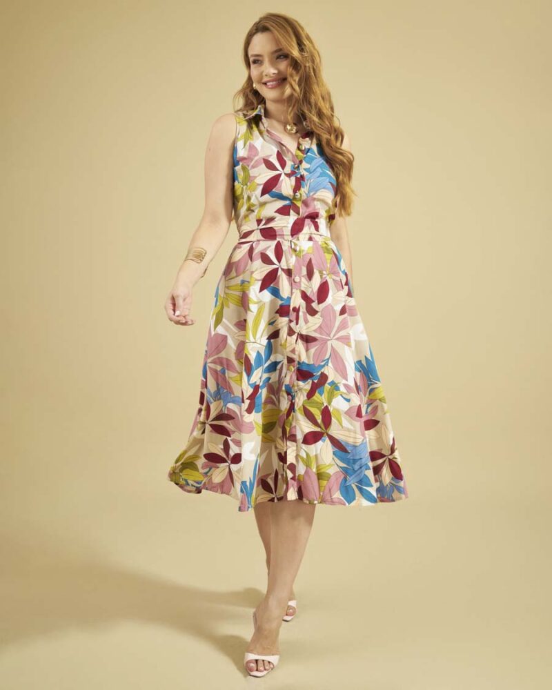 Vestido Estampado Lara