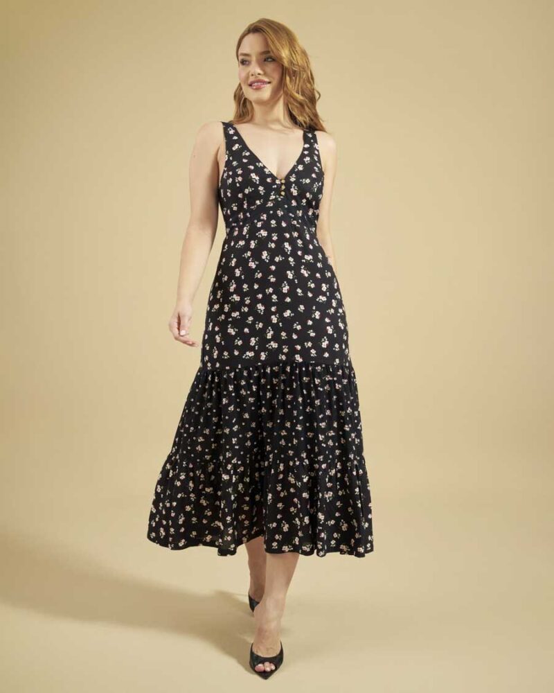 Vestido Midi Estampado Susy - Image 3