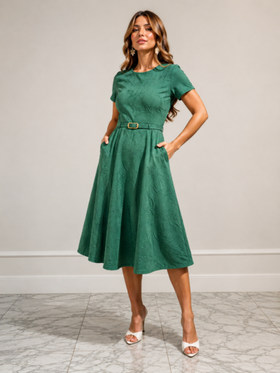 Vestido LC bordado Cecília