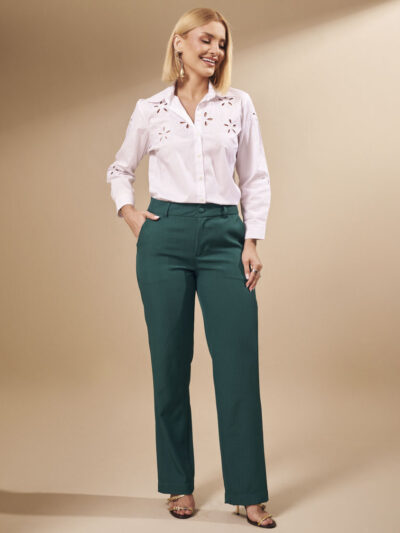 Calça LC Alfaiataria Carla Verde